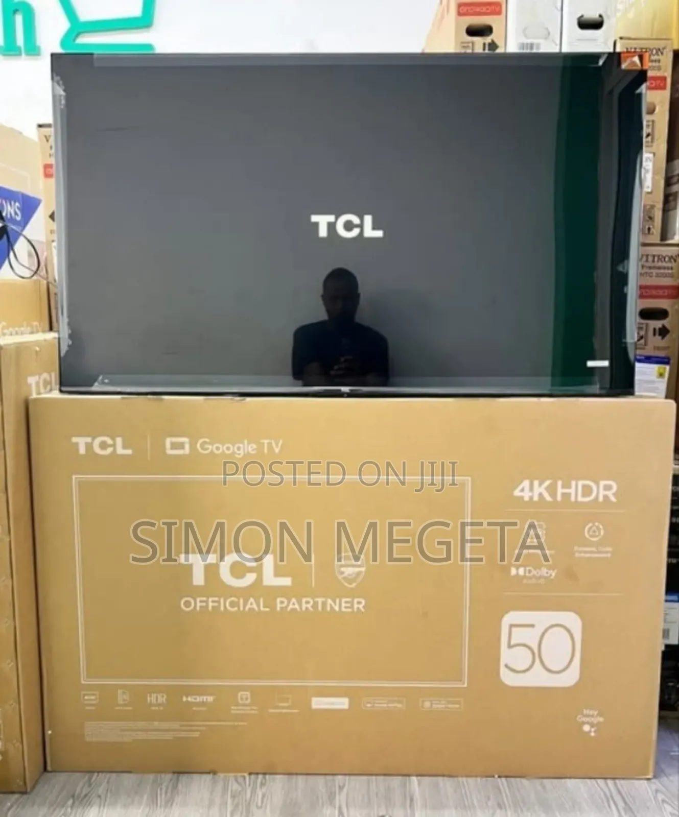 Goggle Play Tcl 50 Inch Hdr Smart Android Tv