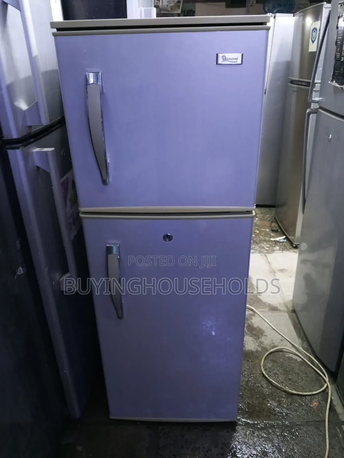 Ramtons 128l Fridge(Silver)