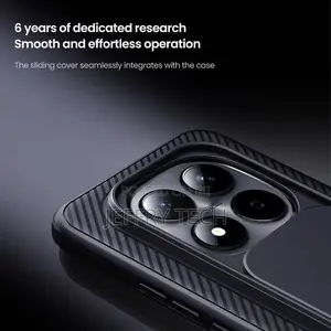 Nilkin Case for Redmi Note 15 Pro Plus+ 5g Slider Camera Close Open