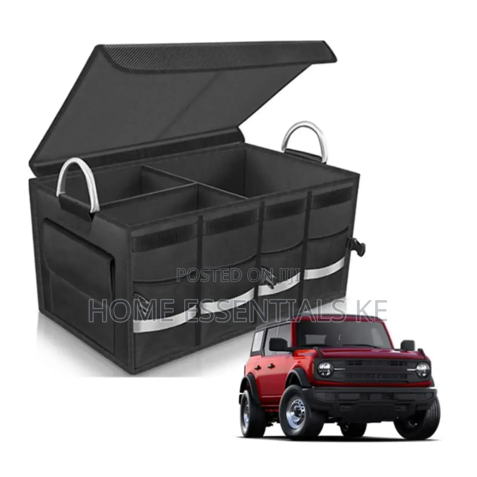 *Foldable Premium Heavy Duty Car Trunk Boot Organizer