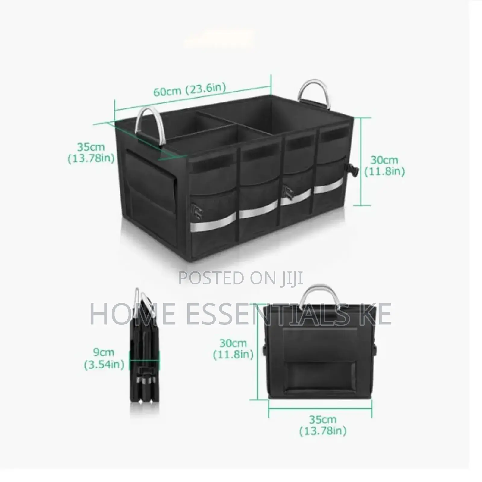 *Foldable Premium Heavy Duty Car Trunk Boot Organizer