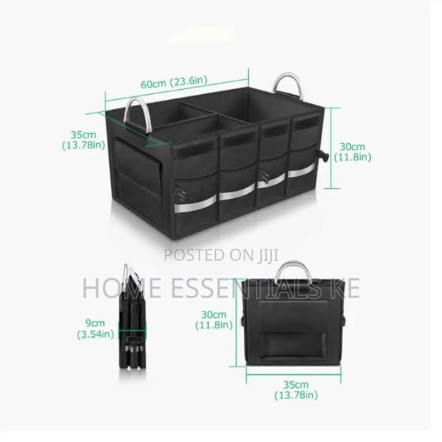 *Foldable Premium Heavy Duty Car Trunk Boot Organizer - thumbnail 3