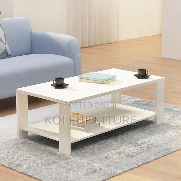 Coffee Table; Wooden Mahogamy Home Office Coffee Table - thumbnail 5
