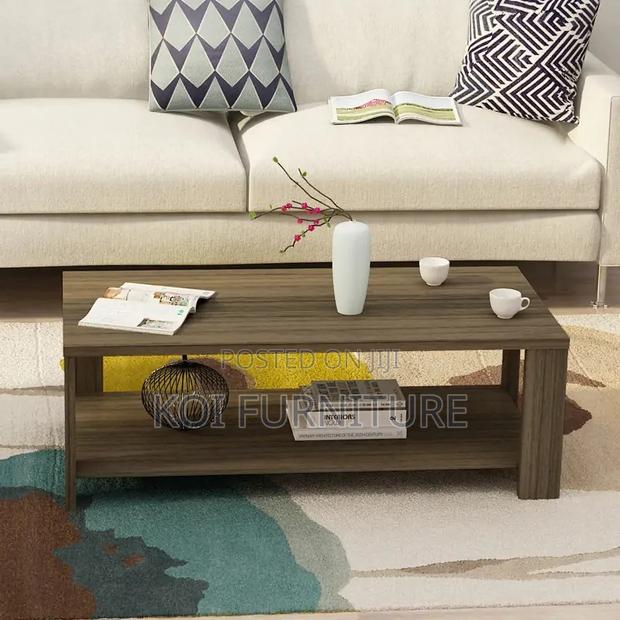 Coffee Table; Wooden Mahogamy Home Office Coffee Table - thumbnail 9