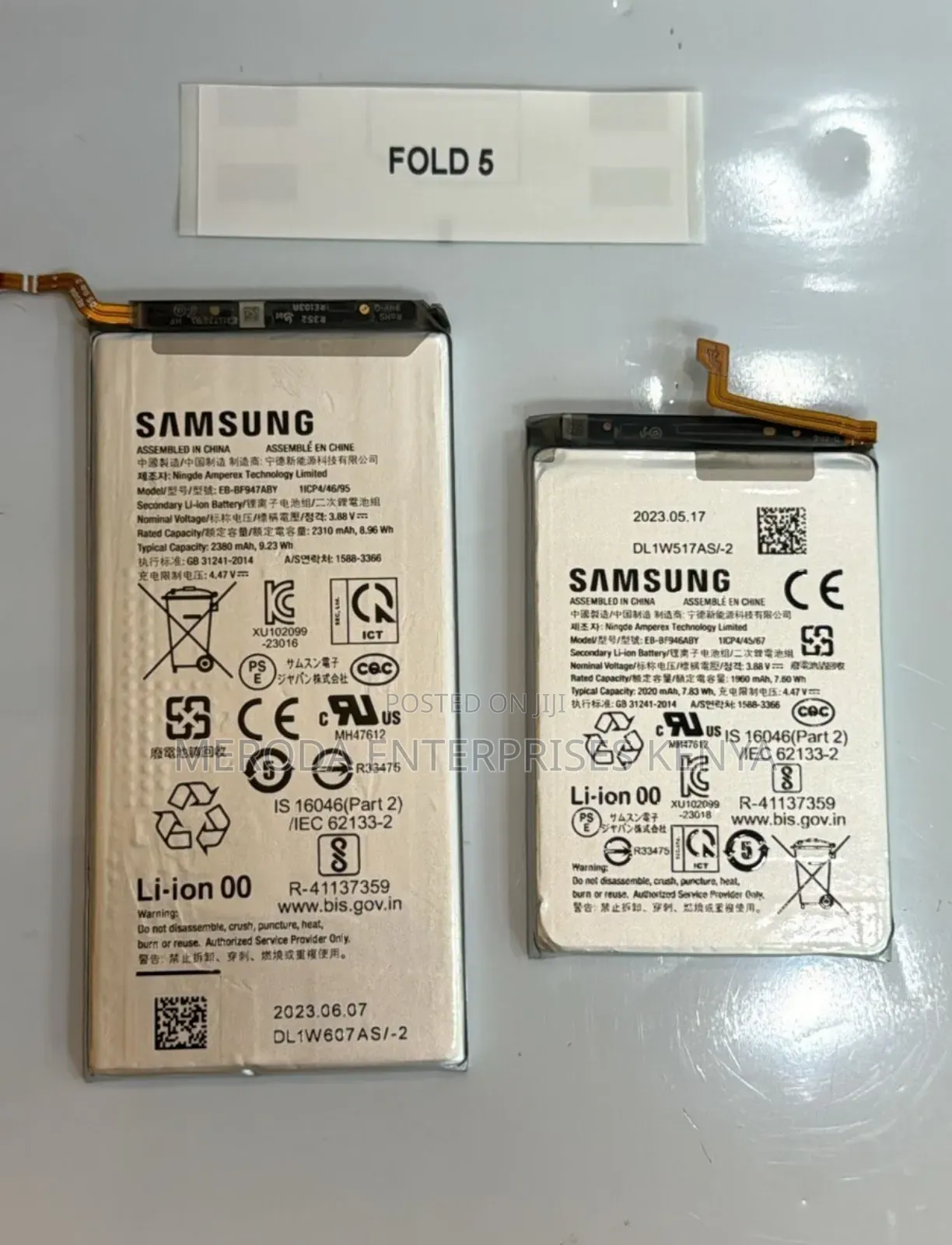 Samsung Fold Z Flip 5 Original Battery