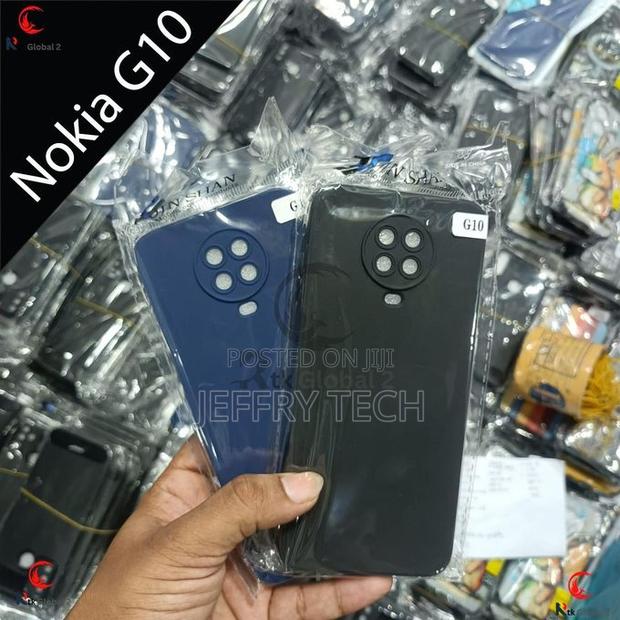 Nokia G20/G10 Soft Back Cover Black - main view
