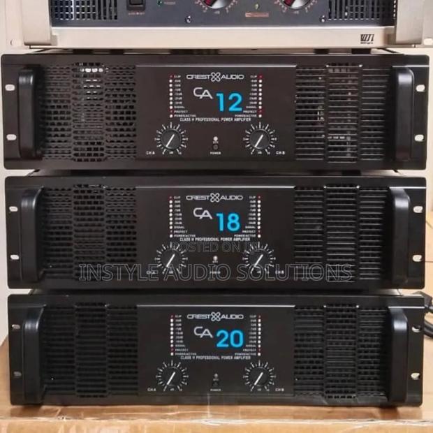 C20 Crest Audio Ca20 Powered Amplifier 2 Channels