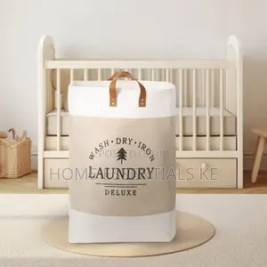 *Large Capacity Foldable Laundry Deluxe Basket