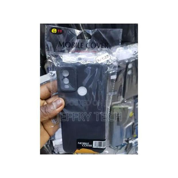 Nokia Case for C22 - Black Thin Soft Silicone Phone Case Shockproof F - thumbnail 3