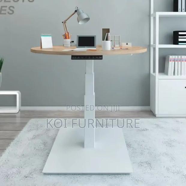 Coffee Table; Home Office Electric Adjustable Coffee Table - thumbnail 8