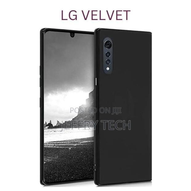 Soft Anti-Fingerprint Silicone Tpu Cover Case for Lg Velvet
