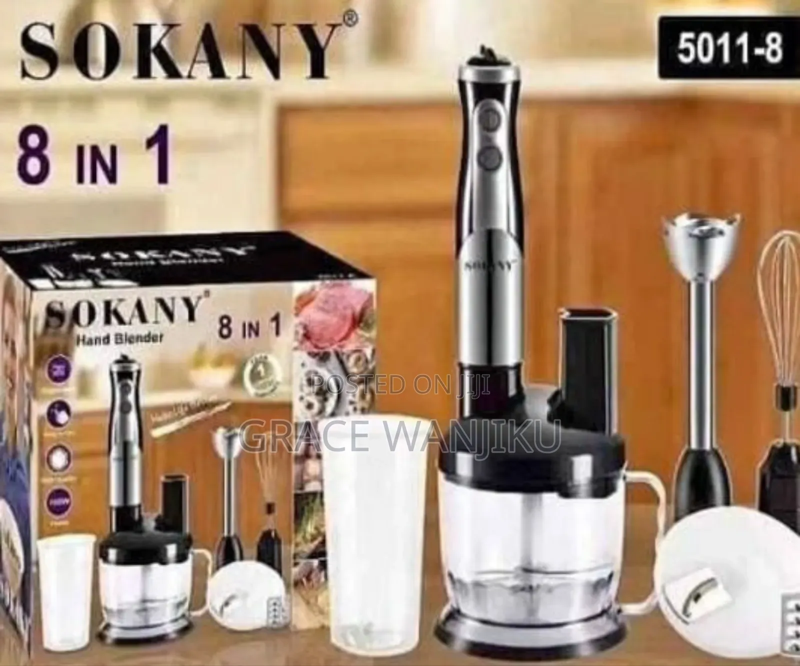 Sokany 8in1 Hand Blender