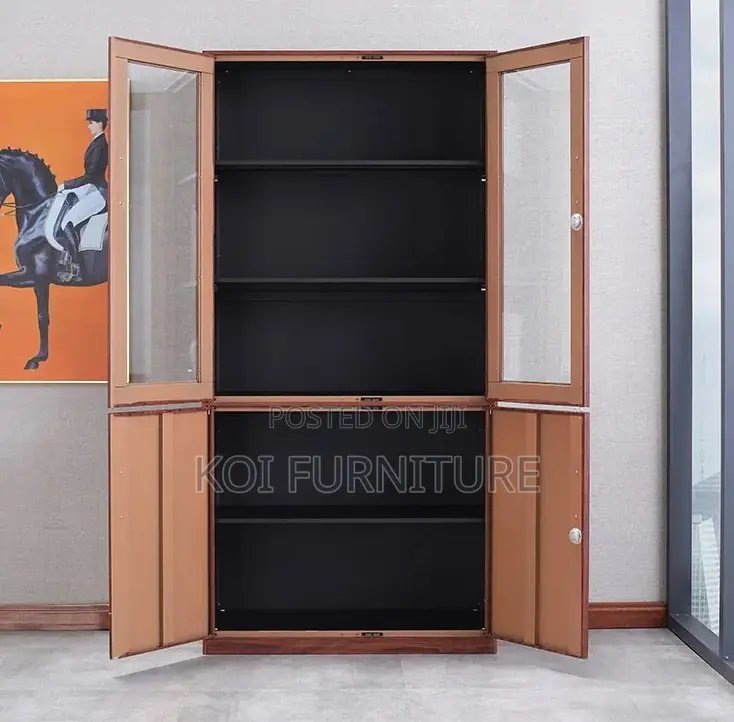 Office Cabinet; Wooden Two Doors Executive File Docs Cbainet