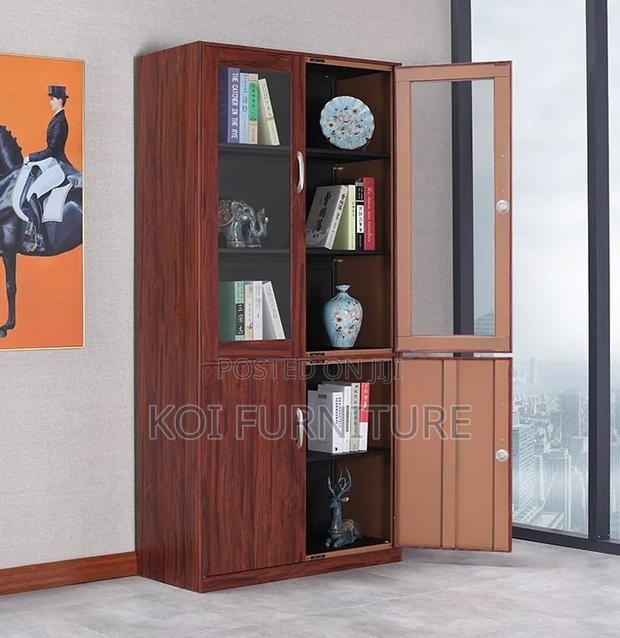 Office Cabinet; Wooden Two Doors Executive File Docs Cbainet - thumbnail 9
