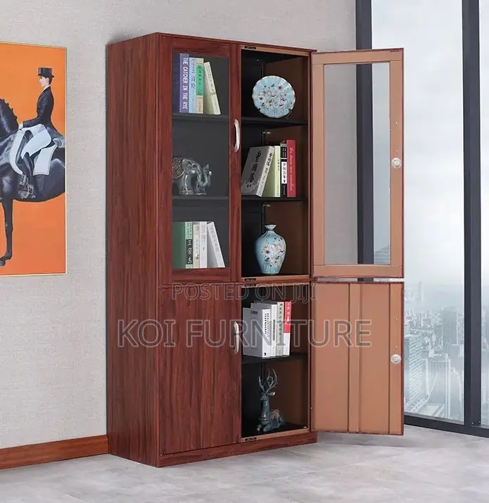 Office Cabinet; Wooden Two Doors Executive File Docs Cbainet