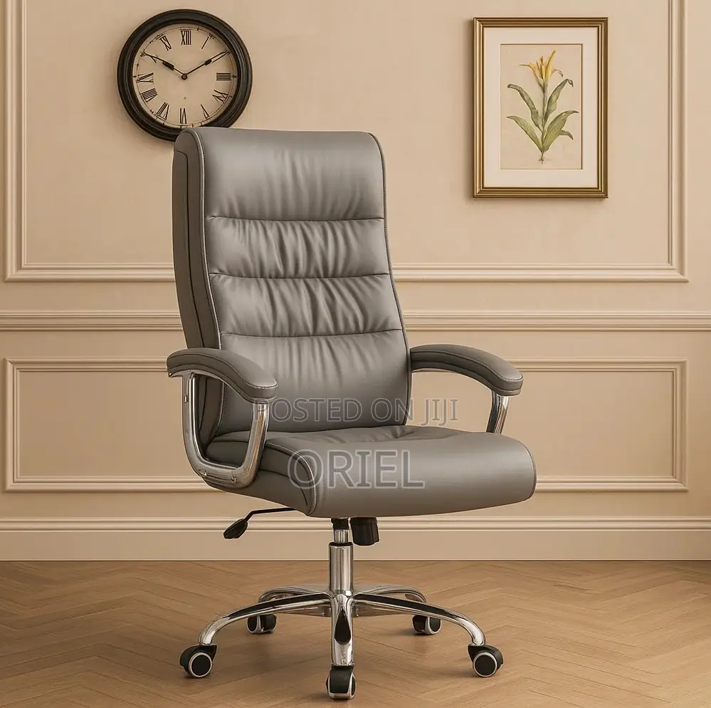 Office Chairs: Office Chair With Adjustable Height Tilt Control