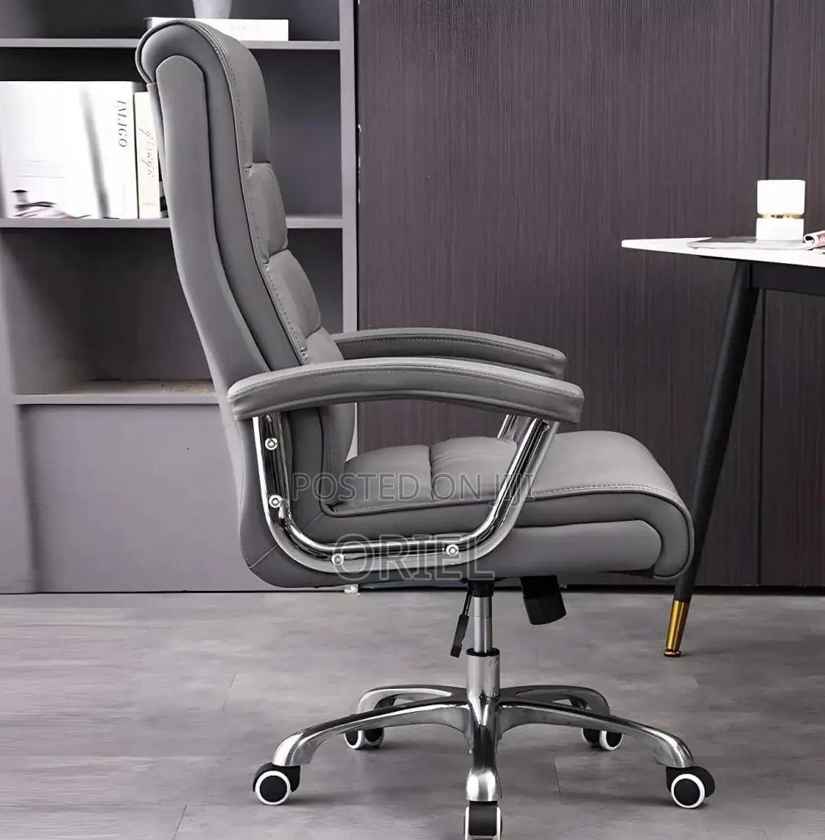 Office Chairs: Office Chair With Adjustable Height Tilt Control