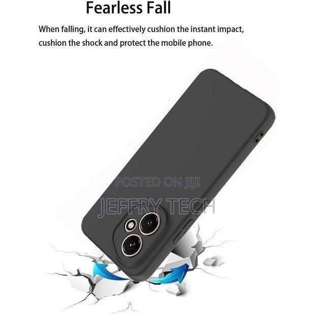 Honor 400 Phone Case, Slim Smooth Luxury Shockproof Liquid Soft Silico - thumbnail 2