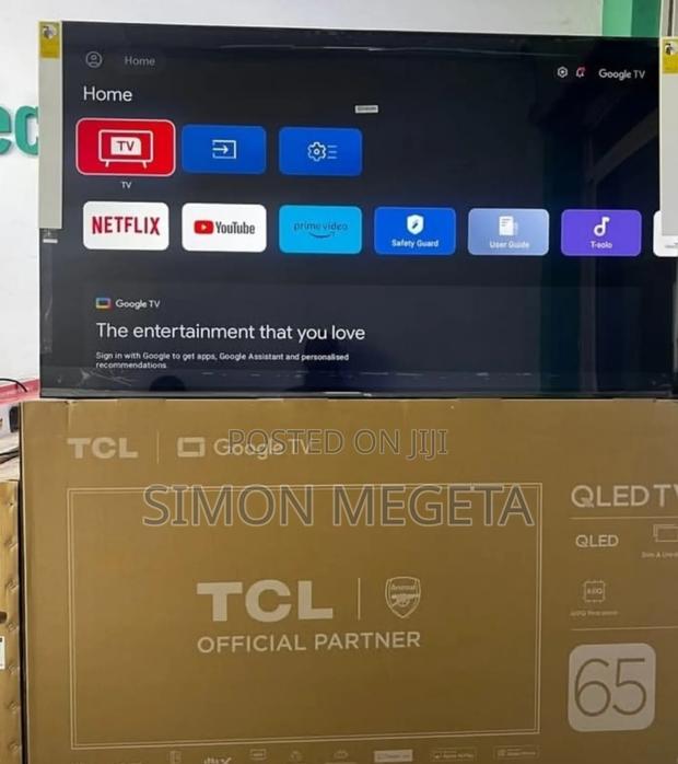 Bluetooth Enabled Tcl 65 Inch Qled Google Tv - thumbnail 2
