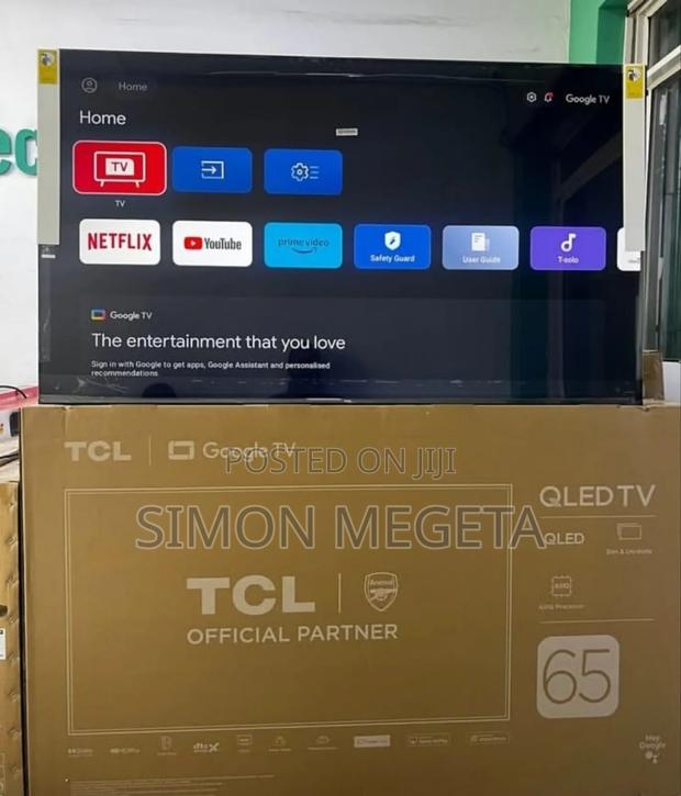 Restocked Tcl 65 Inch Qled Google Tv