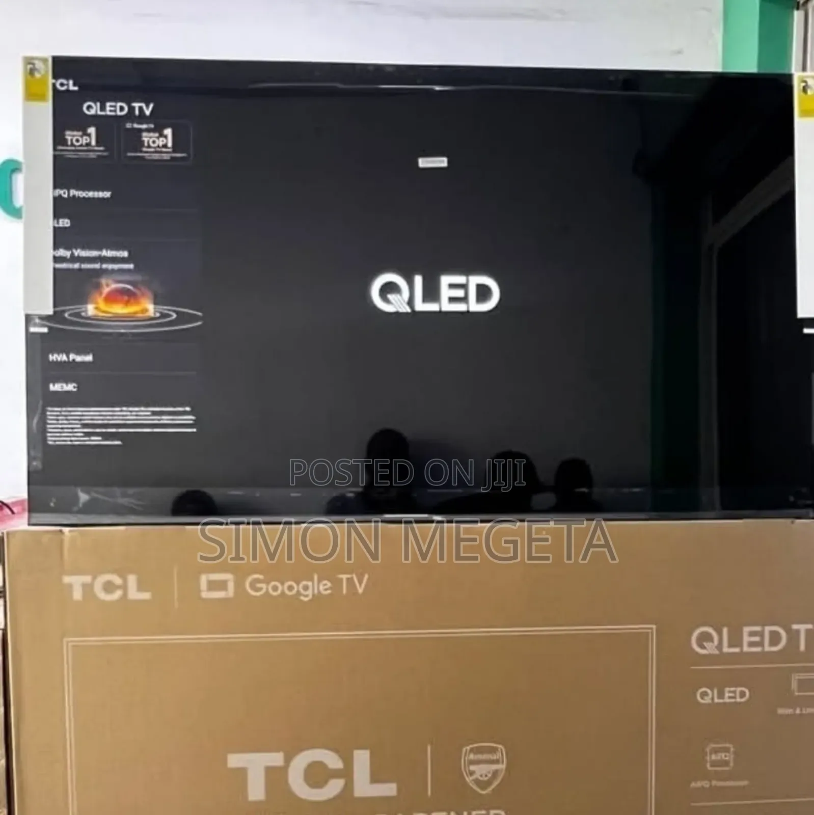 Restocked Tcl 65 Inch Qled Google Tv