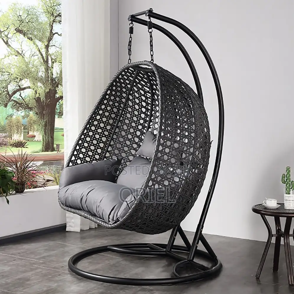 Home Chairs: 2-Seater Hanging Hammock Chair for Indoor Outdoor
