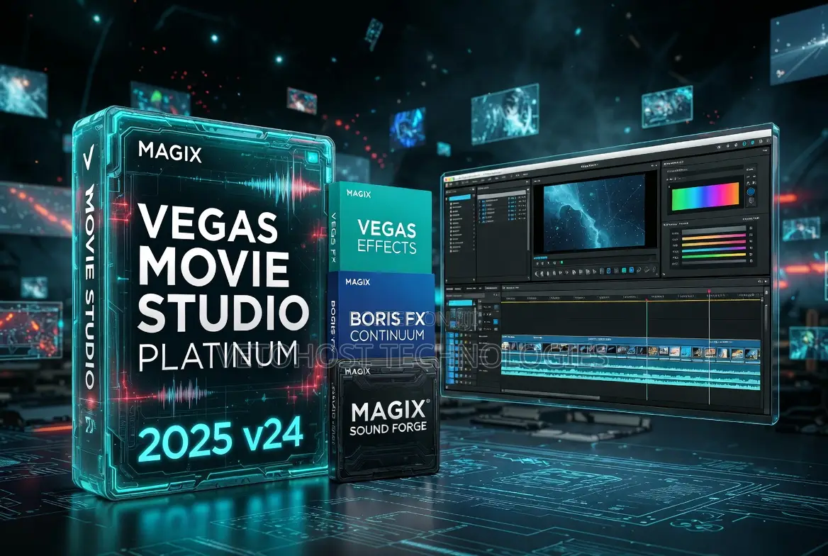 Vegas Movie Studio Platinum 2025 – Easy Video Editing