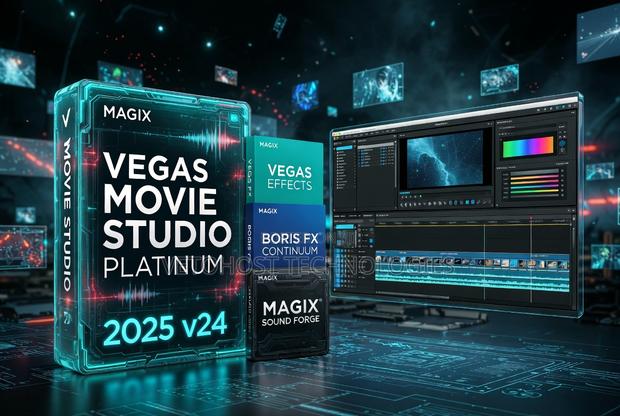 Vegas Movie Studio Platinum 2025 – Easy Video Editing