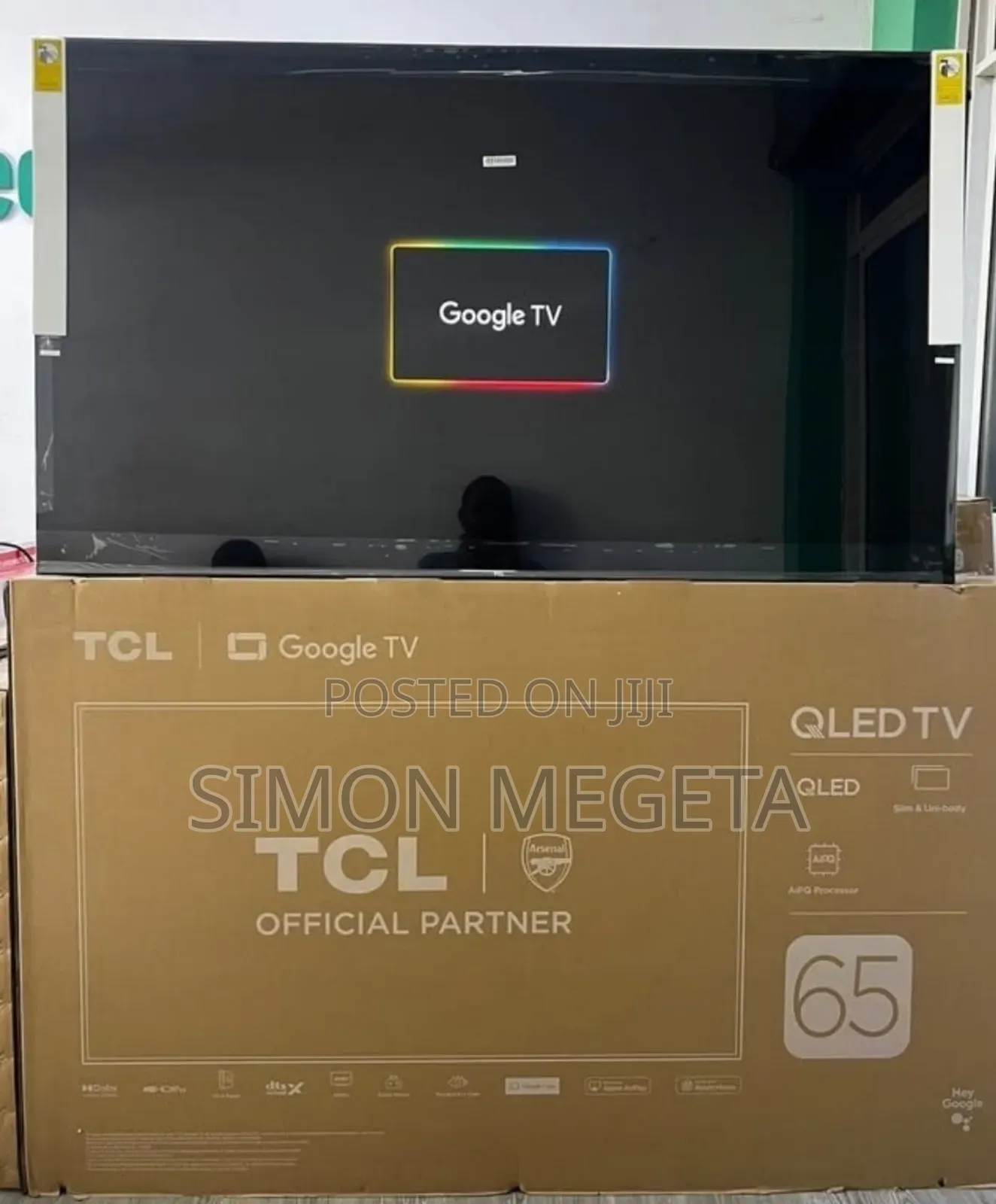 Multiple Hdmi Tcl 65 Inch Qled Google Tv
