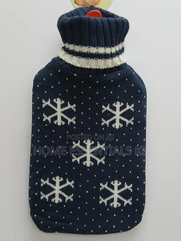 *2l Hot Water Bottle Silicone Made
 Knitted Dresses - thumbnail 5