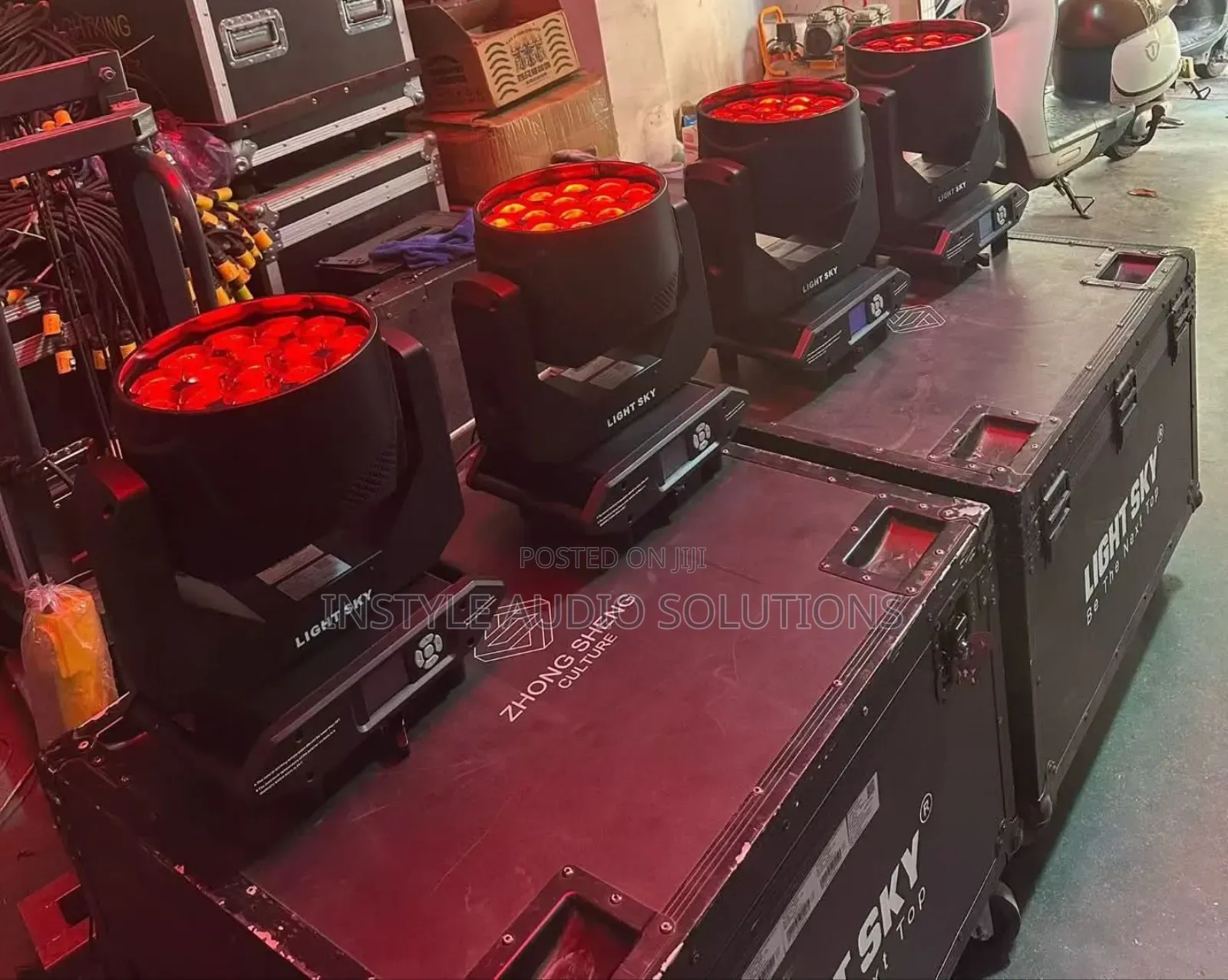 Stage Light Multi Color Flash Lights