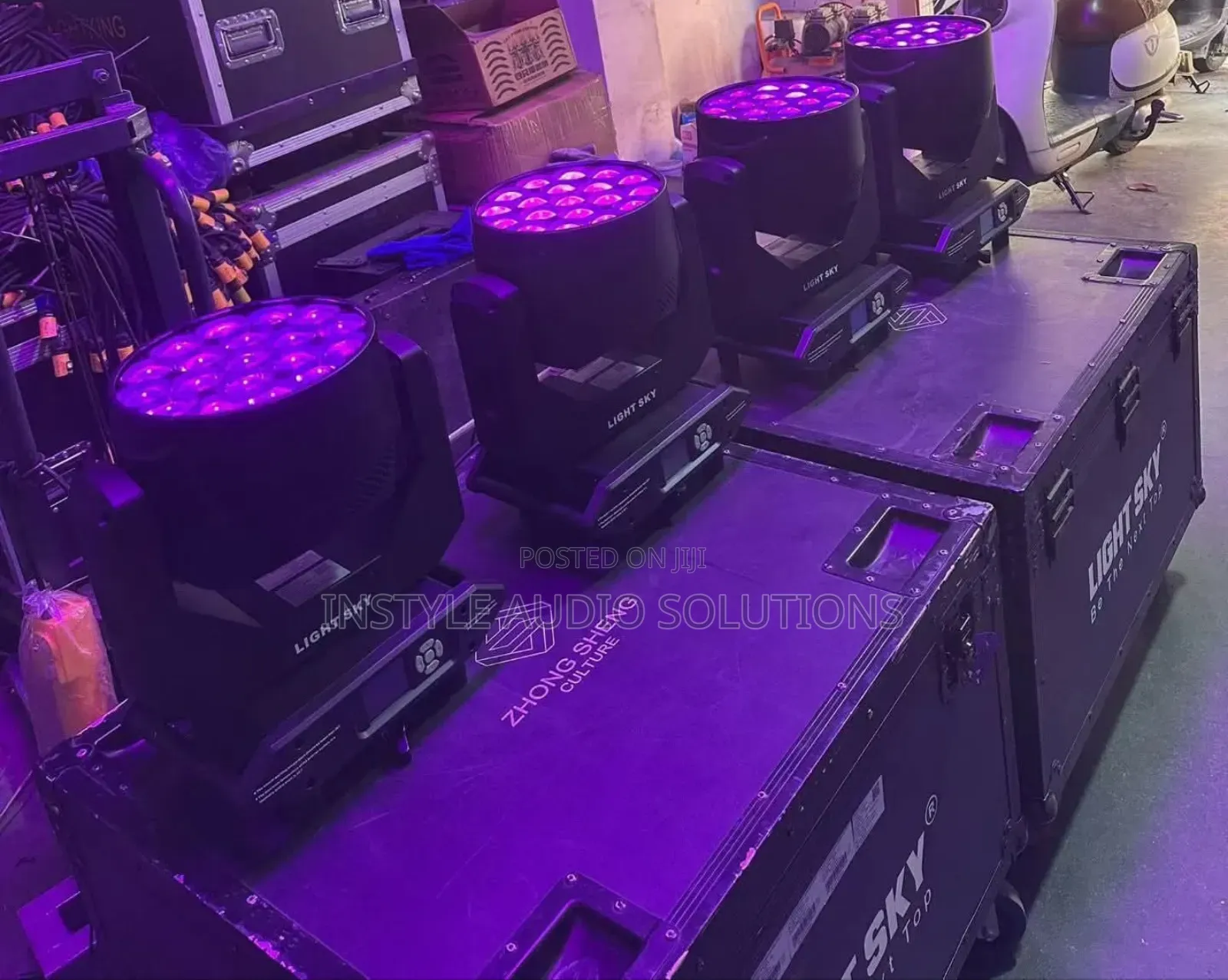 Stage Light Multi Color Flash Lights