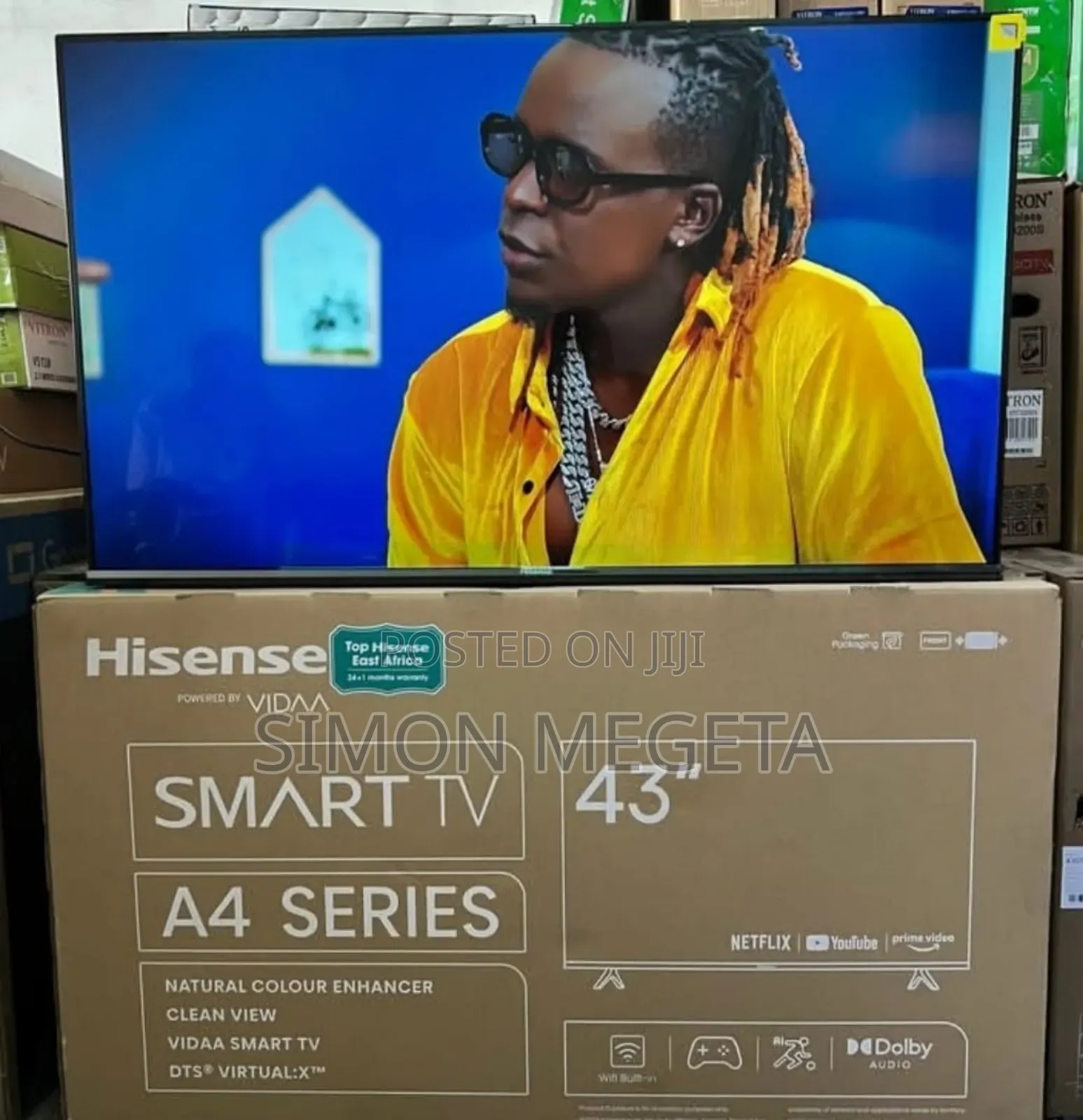 Wifi Enabled Hisense 43 Inch A4 Series