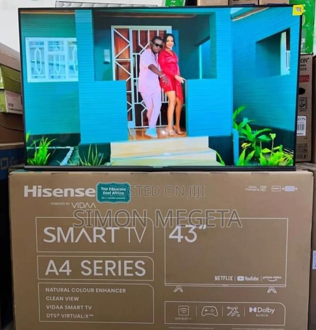 Bluetooth Enabled Hisense 43 Inch A4 Series - thumbnail 2