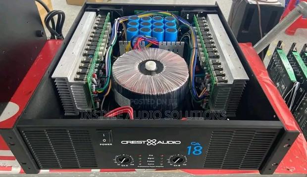 Top Quality Crest Audio Ca18 Professional Powered Amplifier 2 Channels