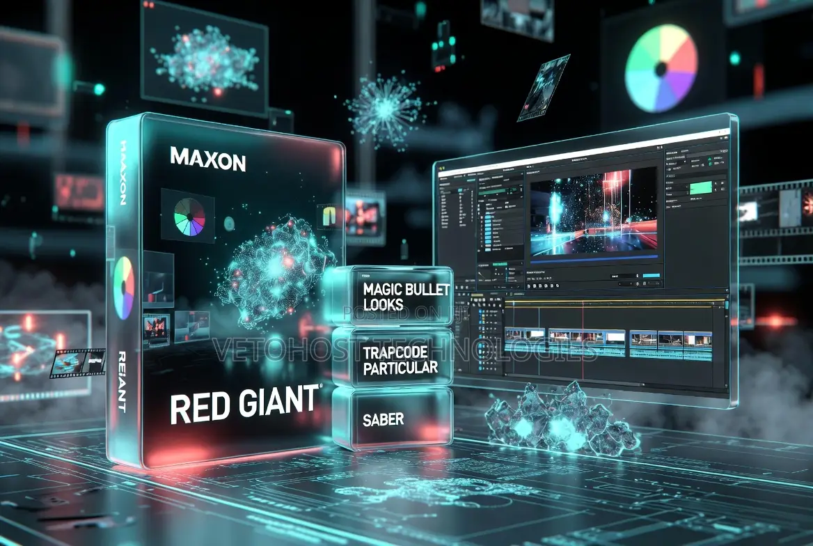 Maxon Red Giant 2026 – Complete VFX Editing Plugins