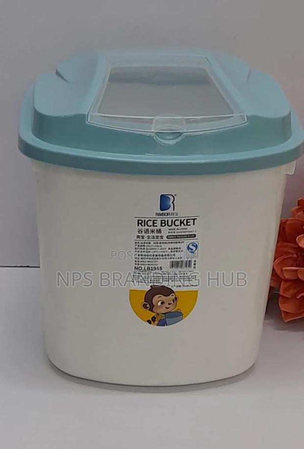 Rice/Cereal Bucket With Measuring Cup 10kg
Ao