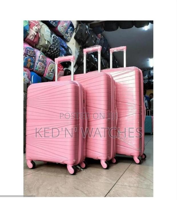 3 In 1 Unbreakable Luxury Rubber Suitcase, Briefcase Travel Bag ) - thumbnail 2