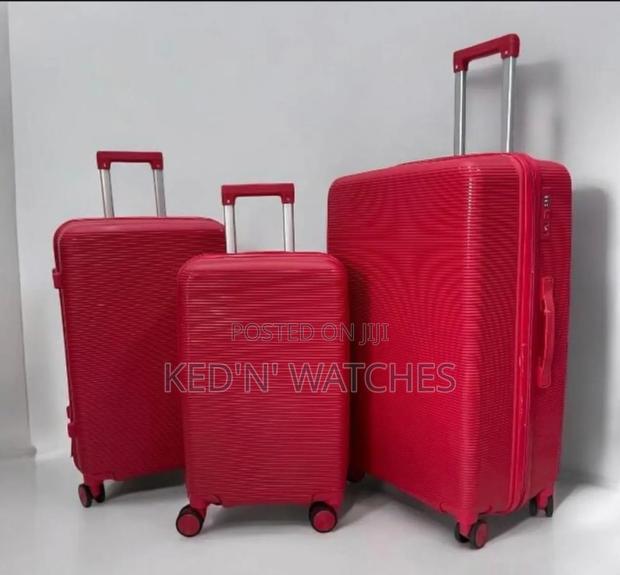 3 In 1 Unbreakable Luxury Rubber Suitcase, Briefcase Travel Bag ) - thumbnail 9
