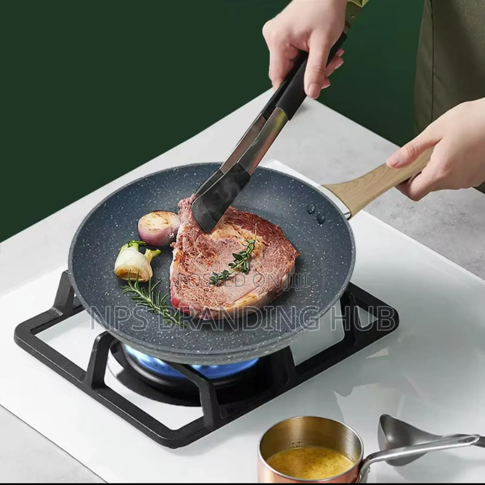 Heavy Duty Granite Frying Pan . 28cm 2.7 Litres