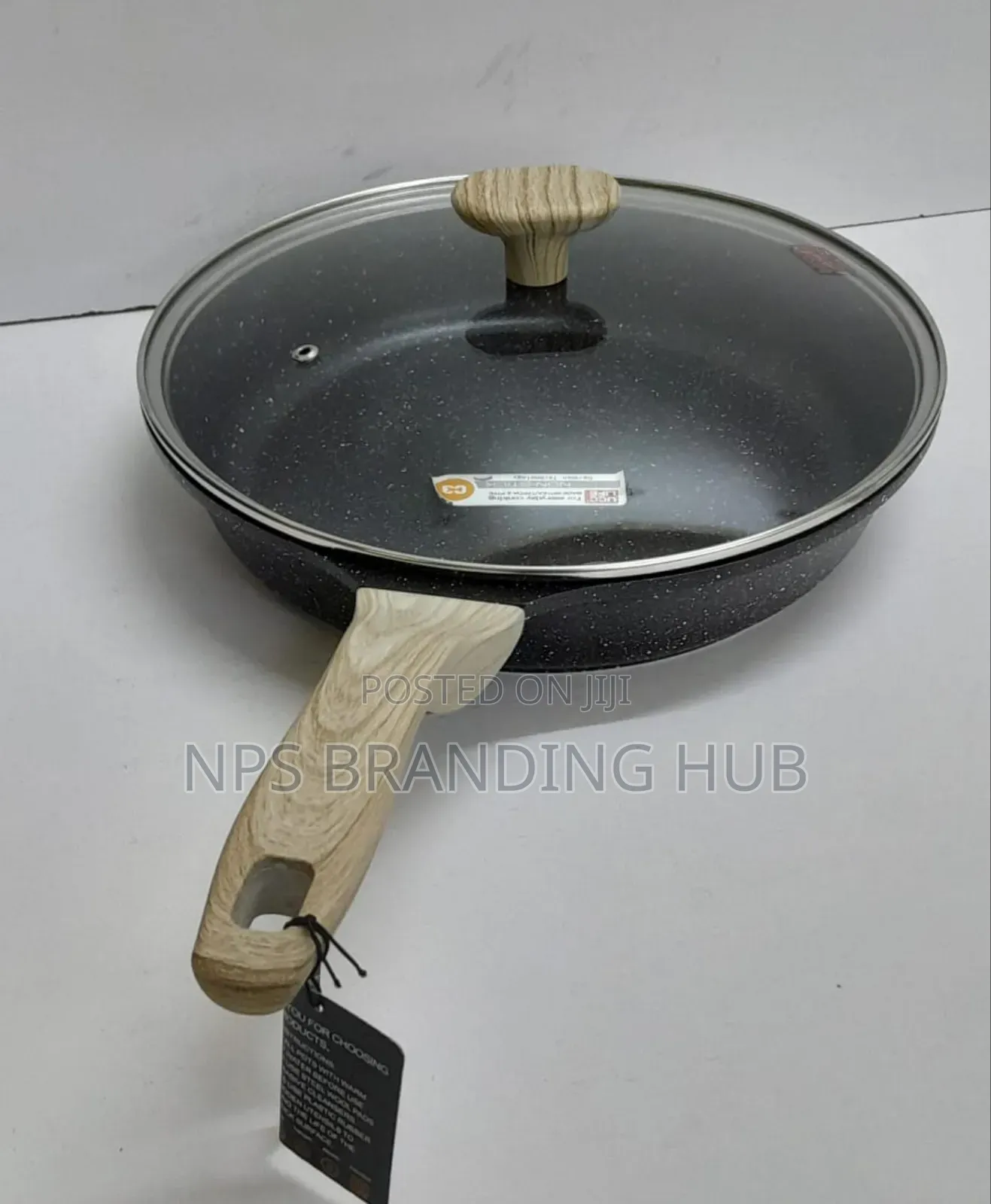 Heavy Duty Granite Frying Pan . 28cm 2.7 Litres