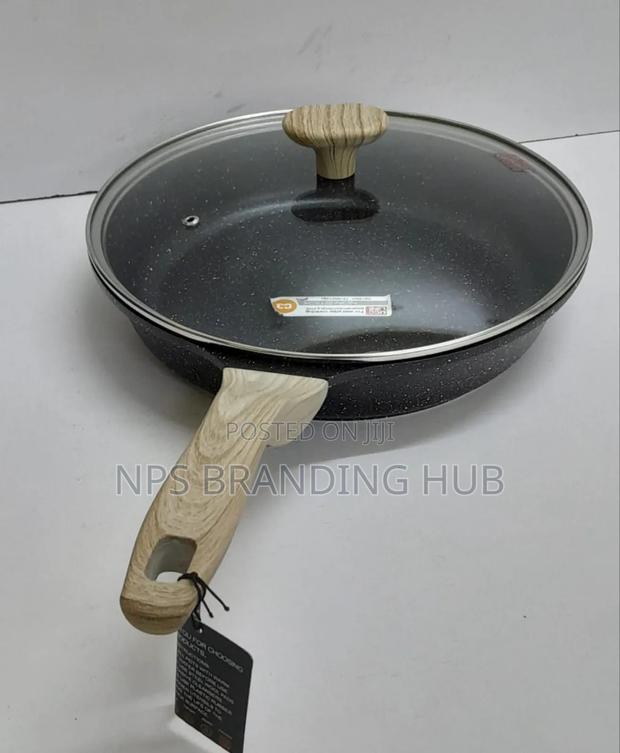Heavy Duty Granite Frying Pan . 28cm 2.7 Litres - thumbnail 2