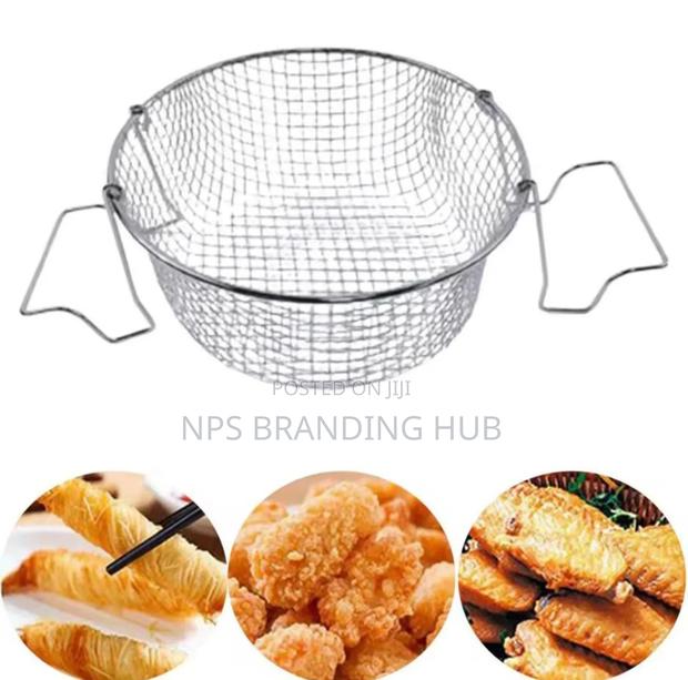 Stainless Steel Deep Frying Basket Sieve Ao