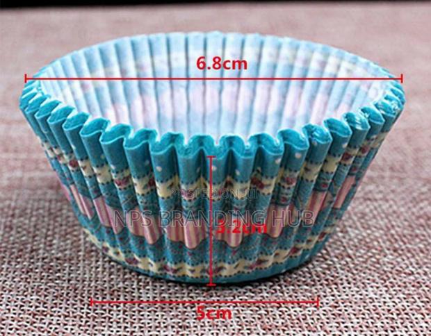 Disposable Cupcake Paper Pack Of 50pcs Ao - thumbnail 2