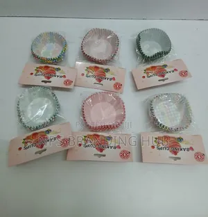 Disposable Cupcake Paper Pack Of 50pcs Ao