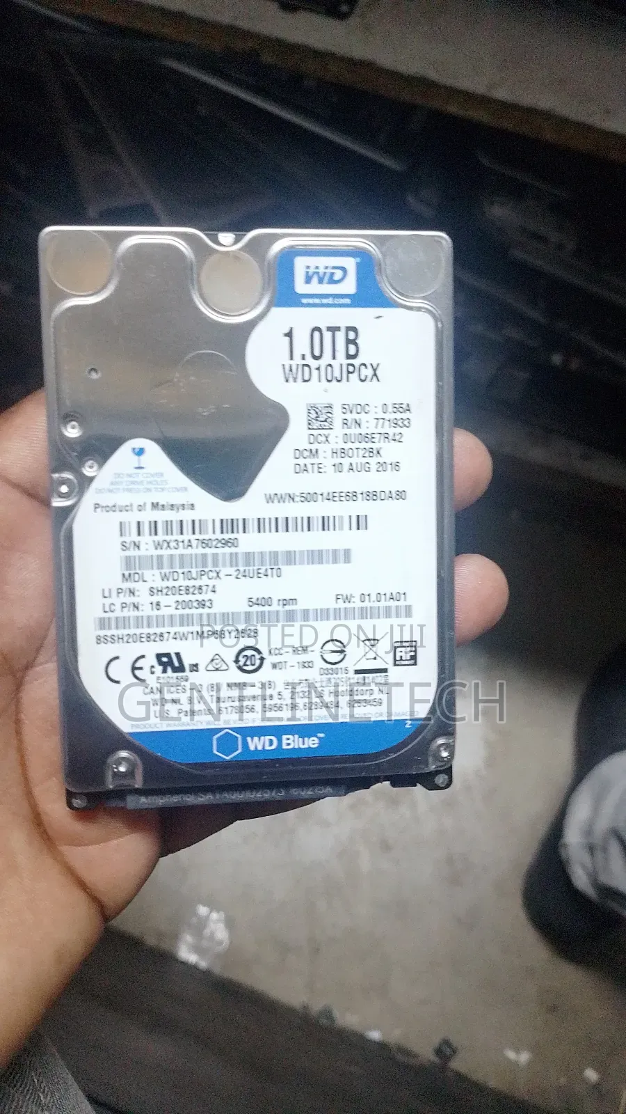 Wd 1tb Internal Hard Drive – Reliable Storage HDD