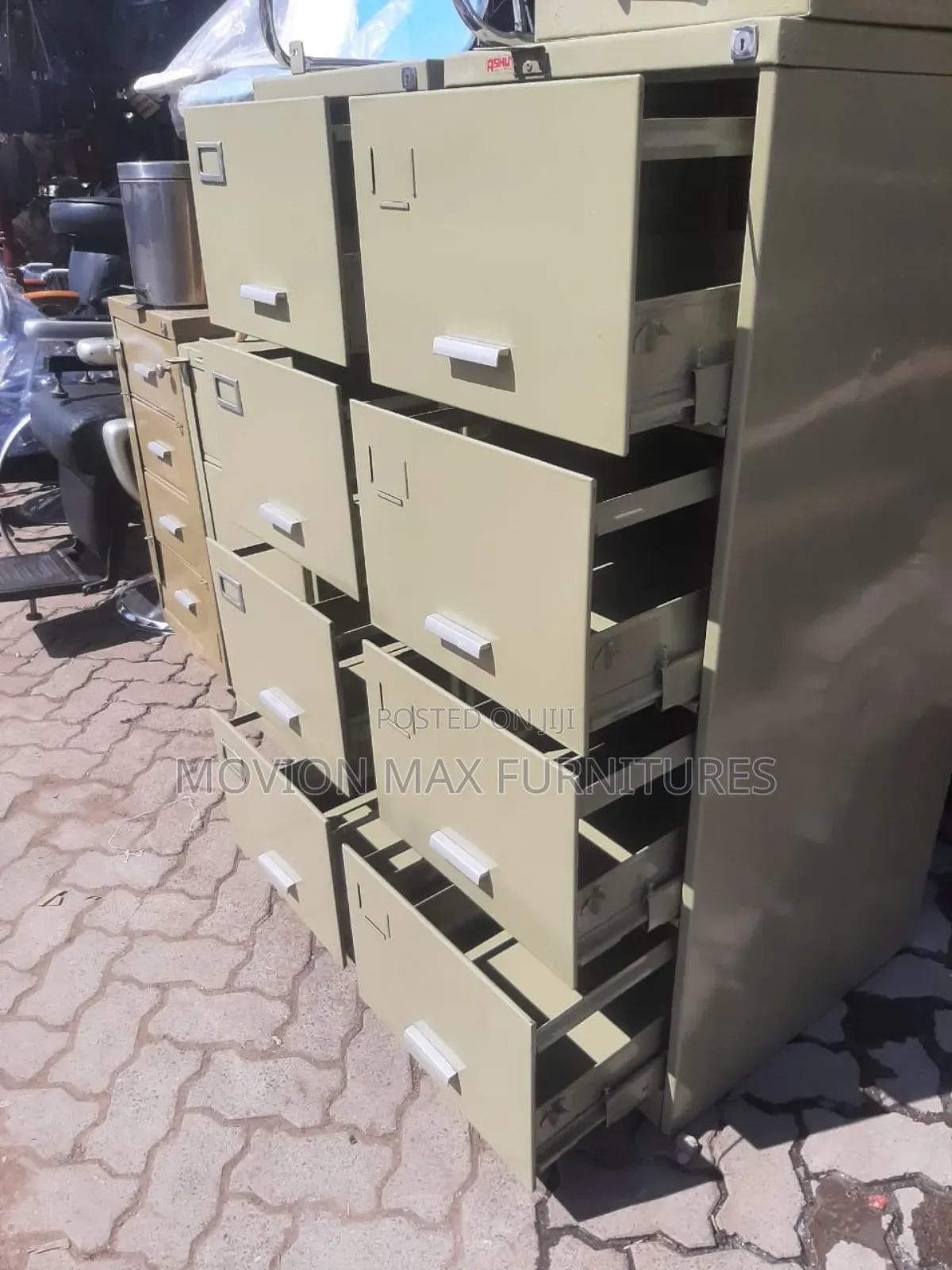 Metallic Office Cabinet