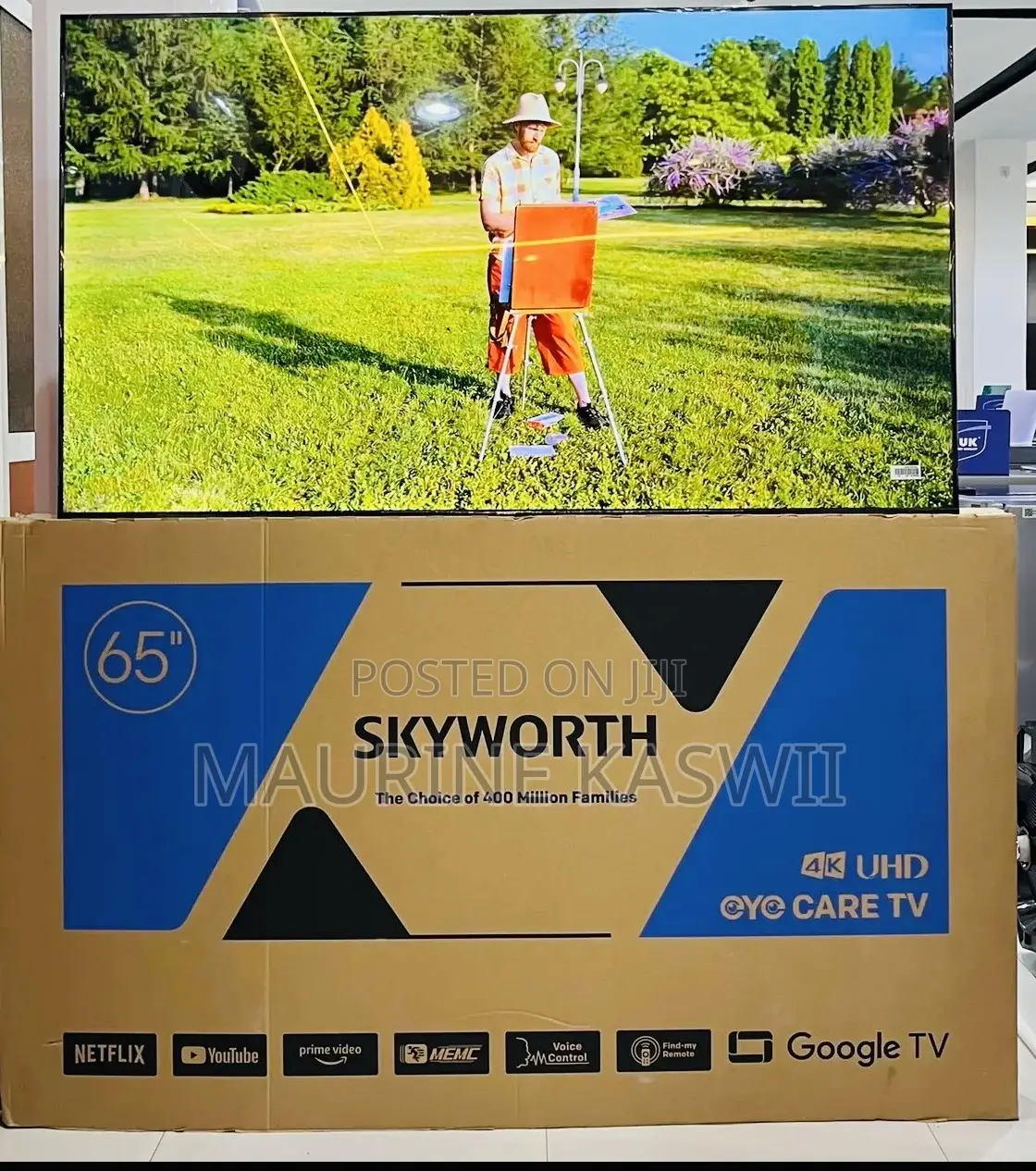 Skyworth 65” Smart Google Tv -65g6500