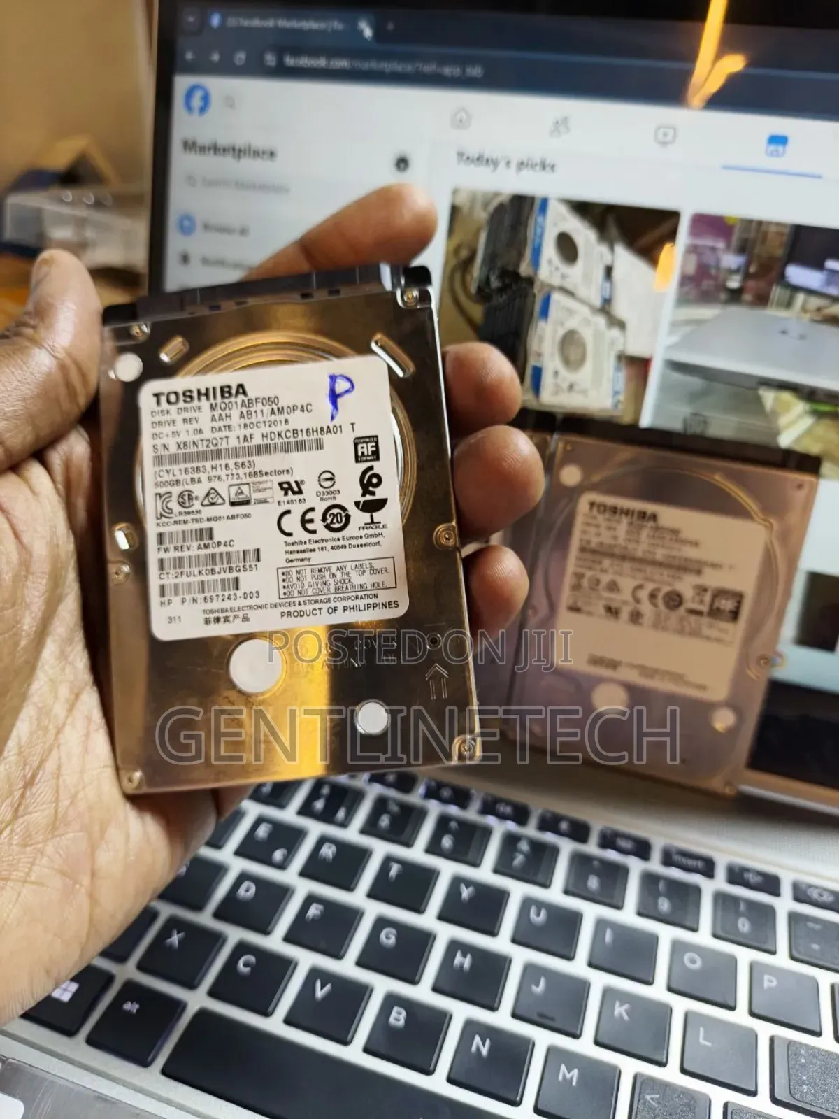 500gb Toshiba Laptop Hard Disk – Fast Durable