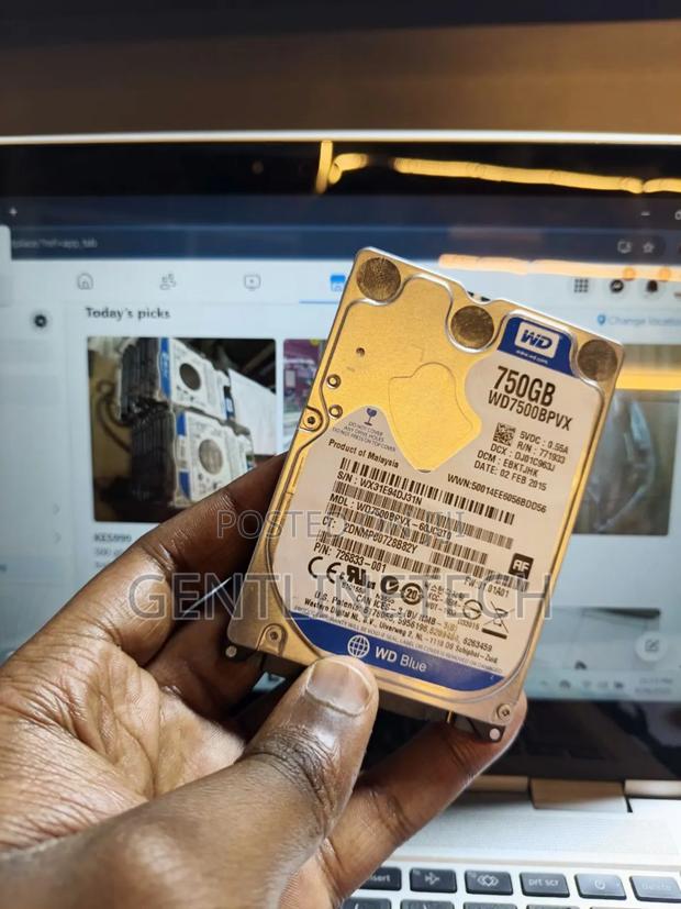 Wd 750gb Internal Laptop HDD – Reliable Storage Drive